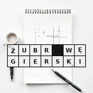 Rozwiązanie krzyżówki: żubr karpacki - żubr węgierski | hasła, synonimy i podpowiedzi Hasło krzyżówkowe żubr karpacki - żubr węgierski – rozwiązanie, synonimy, podpowiedzi i definicje krzyżówkowe